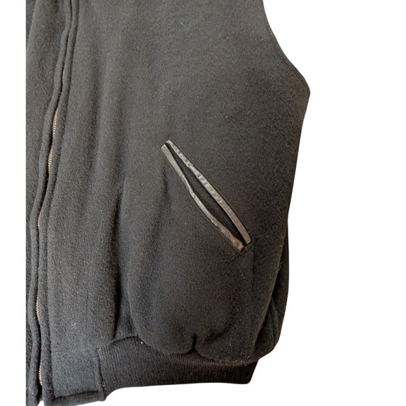 Golden Bear Lingenfelter 600+ BHP ZR-1 Corvette Wool Leather Jacket Mens M Black - Picture 6 of 9